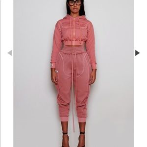Bbxbrand sweatsuit rose pink size Uk 12